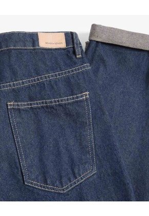 Jean Para Mujer Mom Color Azul Marca Seven Seven #28160958