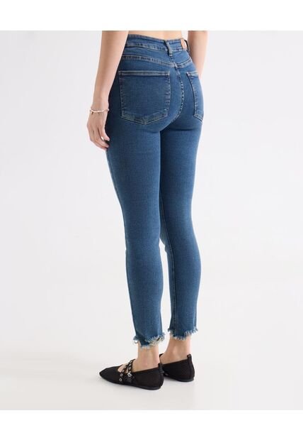 Jean Para Mujer Skinny Color Azul Marca Seven Seven #28160957