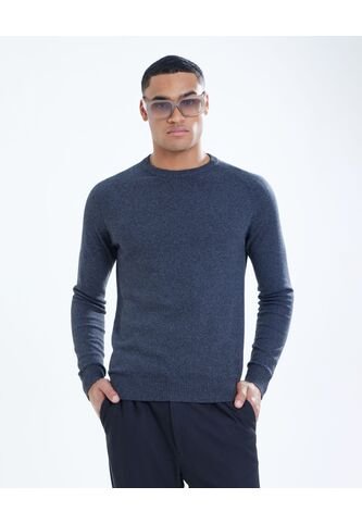 Saco Para Hombre Cuello Redondo Color Negro Marca Seven Seven #45330223 Seven Seven