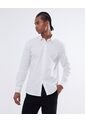 Camisa Para Hombre Manga Larga  Color Crema Marca Seven Seven #45012062 de Seven Seven