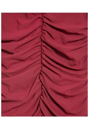 Vestido Para Mujer Manga Sisa Color Vino Marca Seven Seven #28171362