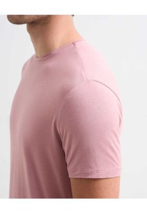Camiseta Para Hombre Manga Corta Color Rosa Marca Seven Seven #45092640