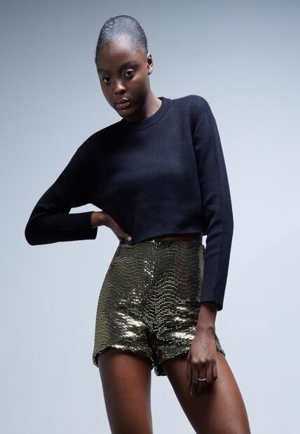 Short Para Mujer  Color Amarillo  Marca Seven Seven #28190953