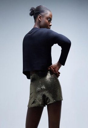 Short Para Mujer  Color Amarillo  Marca Seven Seven #28190953