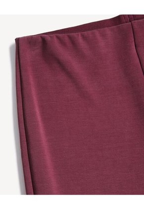 Leggins Para Mujer Largo Color Vino Marca Seven Seven #28230620