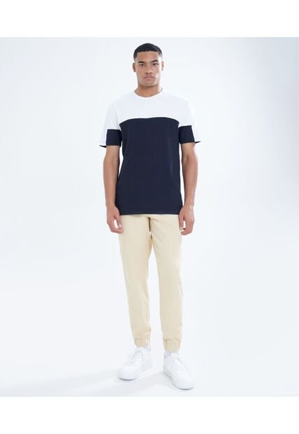 Pantalon Para Hombre Jogger Color Cafe  Marca Seven Seven #45070929