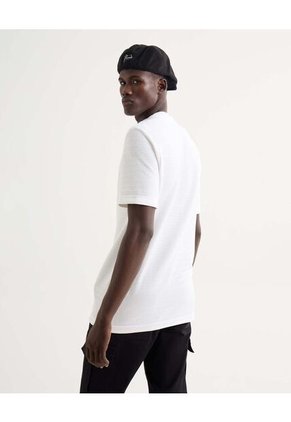 Camiseta Para Hombre Manga Corta Cuello Redondo Color Crudo Marca Seven Seven #45092676