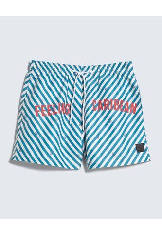 Pantaloneta Para Hombre De Baño Corta Color Azul Marca Seven Seven #45280080 Seven Seven