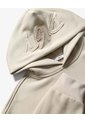 Buzo Hoodie Con Bordado Posterior  Para Hombre Beige Seven Seven de Seven Seven