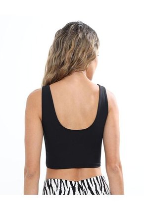 Camiseta Para Mujer Manga Sisa Color Negro Marca Seven Seven #28095910