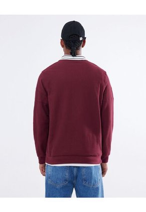 Buzo Para Hombre Cuello Redondo Color Vino Marca Seven Seven #45060673