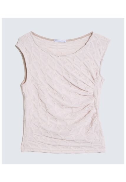 Camiseta Para Mujer Manga Corta Color Rosa  Marca Seven Seven #28096103