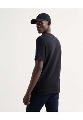 Camiseta Para Hombre Manga Corta Cuello Redondo Color Negro Marca Seven Seven #45092677