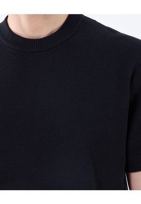 Camiseta Para Hombre Manga Corta Color Negro Marca Seven Seven #45092597