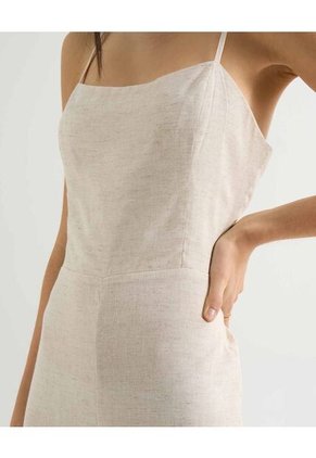 Enterizo Para Mujer Manga Sisa Color Crudo Marca Seven Seven #28320435