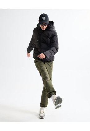 Chaqueta Para Hombre Acolchada Color Negro Marca Seven Seven #45080454