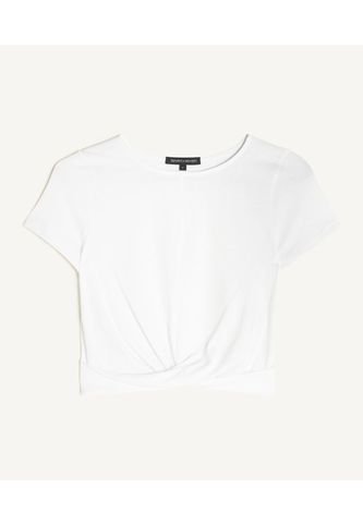 Camiseta Manga Corta Mujer Seven Algodón Blanco 28095133-10215 Seven Seven