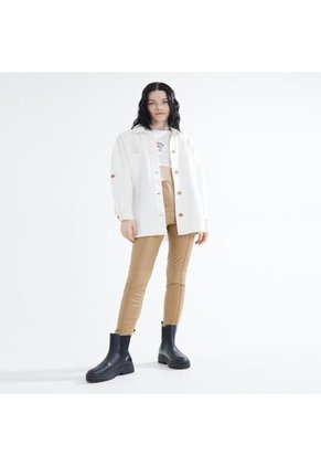 Chaqueta Para Mujer  Color Crudo Marca Seven Seven #28080912