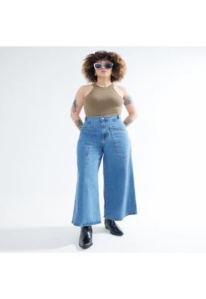 Camiseta Para Mujer Manga Sisa Color Verde  Marca Seven Seven #28095614