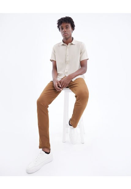 Pantalon Para Hombre  Color Camel Marca Seven Seven #45070942