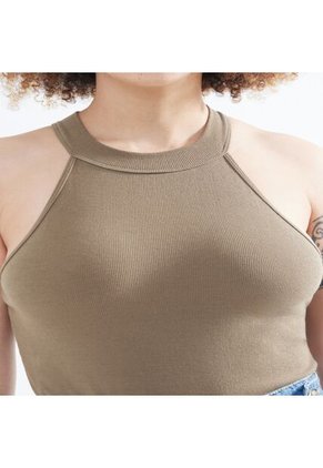 Camiseta Para Mujer Manga Sisa Color Verde  Marca Seven Seven #28095614