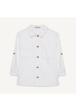 Chaqueta Para Mujer  Color Crudo Marca Seven Seven #28080912