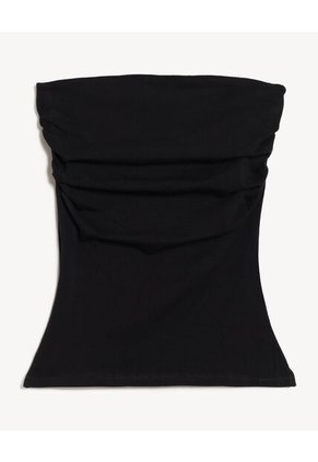 Camiseta Para Mujer Manga Sisa Moda Color Negro Marca Seven Seven #28096331