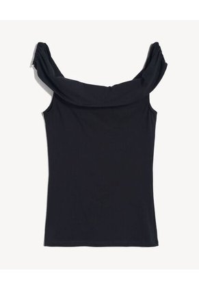 Camiseta Para Mujer Manga Corta Moda Color Negro Marca Seven Seven #28096335