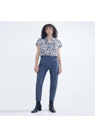 Pantalon Para Mujer  Color Azul Oscuro Marca Seven Seven #28071712 Seven Seven