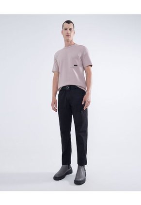 Camiseta Para Hombre Manga Corta Color Rosa Marca Seven Seven #45092561