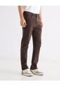 Jean Regular Tono Café  Para Hombre Café Seven Seven de Seven Seven
