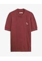 Camiseta Tejida Texturizada  Para Hombre Vino Seven Seven de Seven Seven