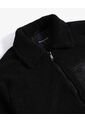 Chaqueta Afelpada Con Bolsillos  Para Hombre Negro Seven Seven de Seven Seven