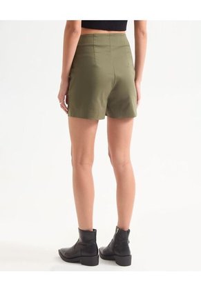 Short Para Mujer Color Verde Oliva Marca Seven Seven #28191052