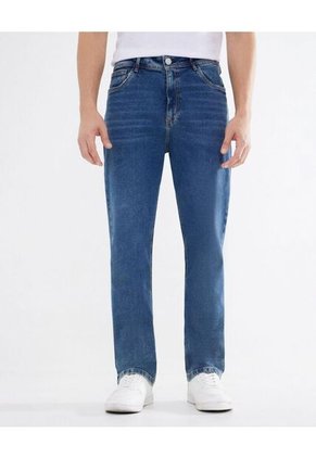 Jean Para Hombre Straight Color Azul Medio Marca Seven Seven #45160551