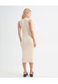 Vestido Para Mujer M/Sisa Largo Color Beige Marca Seven Seven #28171374 de Seven Seven