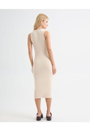 Vestido Para Mujer M/Sisa Largo Color Beige Marca Seven Seven #28171374