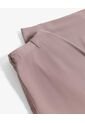 Pantalón Palazzo Plisado Tiro Alto  Para Mujer Beige Seven Seven de Seven Seven