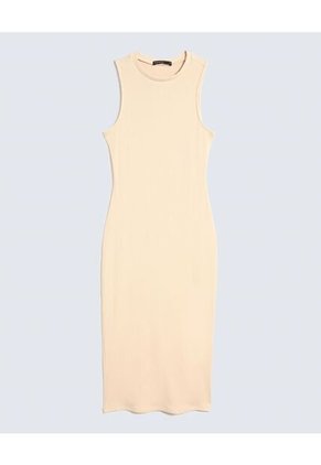 Vestido Para Mujer M/Sisa Largo Color Beige Marca Seven Seven #28171374