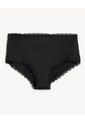 Pack Cachetero X3 Con Encaje X3 Para Mujer Negro Seven Seven de Seven Seven