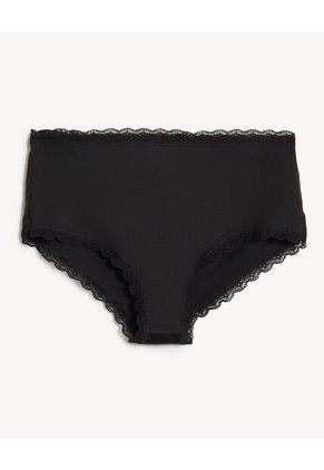 Pack Cachetero X3 Con Encaje X3 Para Mujer Negro Seven Seven