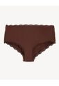 Pack Cachetero X3 Con Encaje X3 Para Mujer Negro Seven Seven de Seven Seven