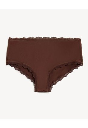 Pack Cachetero X3 Con Encaje X3 Para Mujer Negro Seven Seven