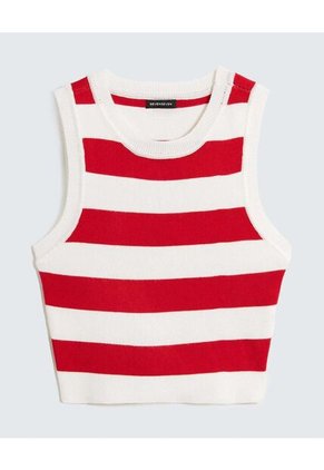 Camiseta Para Mujer Manga Sisa Color Rojo Marca Seven Seven #28096161