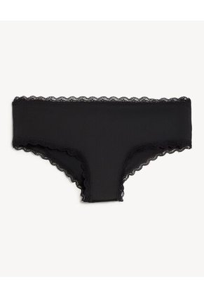 Pack Hipster X3 Con Encaje X3 Para Mujer Crema Seven Seven