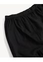 Falda Midi Escalonada Cintura Elástica  Para Mujer Negro Seven Seven de Seven Seven