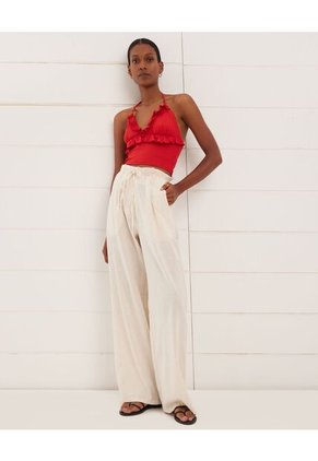 Camiseta  Para Mujer Manga Sisa Color Rojo Marca Seven Seven #28094986