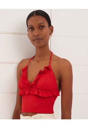 Camiseta  Para Mujer Manga Sisa Color Rojo Marca Seven Seven #28094986