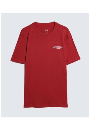 Camiseta Para Hombre Manga Corta Color Vino Marca Seven Seven #45092626