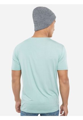 Camiseta Para Hombre Manga Corta Color Verde Oliva Marca Seven Seven #45091973